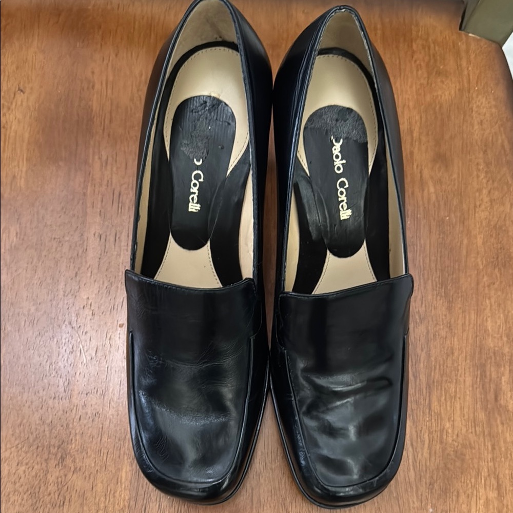 8.5 Paolo Corelli block heels